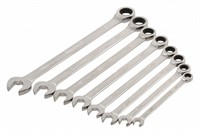 STEELMAN PRO Ratcheting Wrench Set 144 Tooth 8pcs.