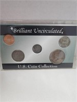Brilliant uncirculated US coins non graded