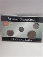 Brilliant uncirculated US coins non graded