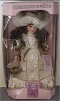 Collectible Memories Porcelain Doll - in Box