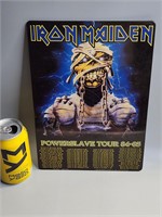 Iron Maiden Powerslave Tour EDDIE Heavy Metal tin