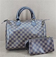 Premier Louis Vuitton Faux Damier Ebene Bag