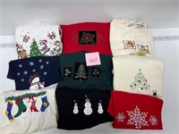 NWT Ladies Holiday Seasonal Shirts Christmas