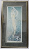 Ocean by Louis Icart Framed Print 28.5x16