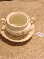 Pope Gosser China Saucer and Bowl