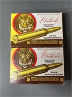 32 rnds Weatherby .300 W.M. Ammo