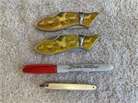 (3 PCS) STAINLESS STEEL POCKET KNIVES