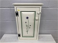 Small Painted 1-door Cabinet