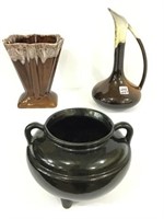Lot of 3 Pottery Pieces Including Van Briggle