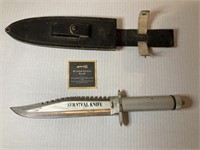 Stainless Steel Survival Knife Bormier H253