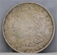 1921 Morgan Silver Dollar.