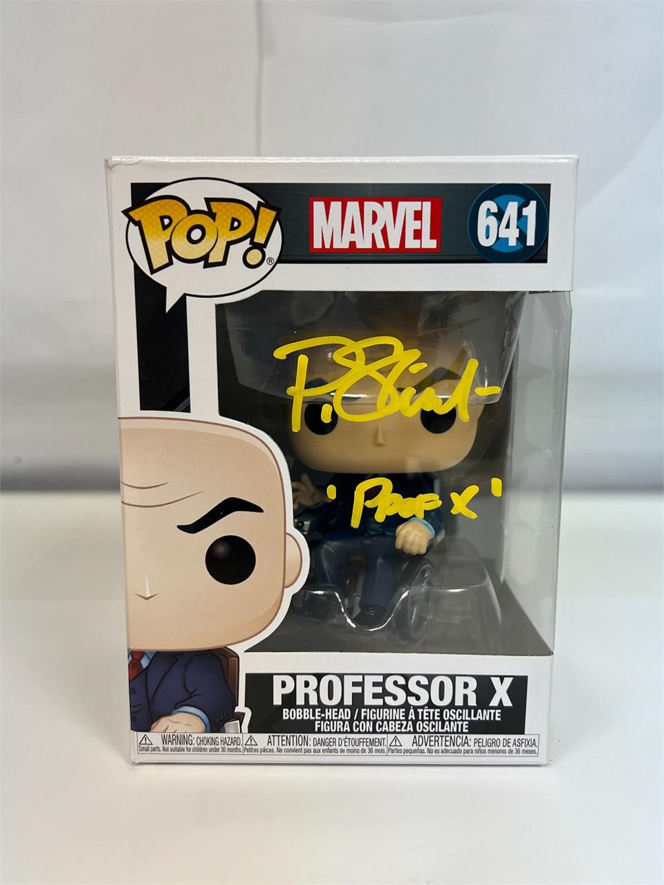 Autograph COA Marvel #641 Funko Pop