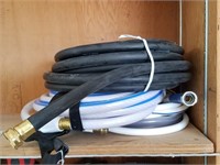 3 Water Hoses with Extras