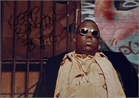 Autograph COA Notorious BIG Photo