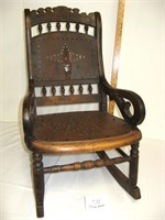 Vintage Child's Rocker