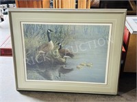 Geese in Spring 64/500 litho by Don Li Leger -