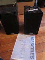 2- polk speakers