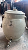 3 Gallon Imperial Ice Water Crock with Lid and
