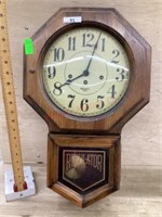 Verichron Westminster chime wall clock unknown