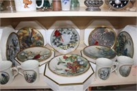 LENOX PORCELAIN PLATES & MUGS