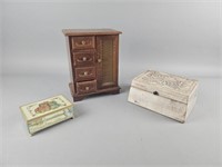 Vintage Music Box Jewelry Boxes & More!