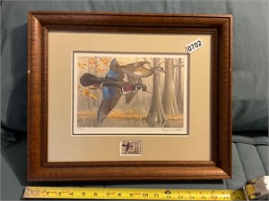 1982-83 Framed & Numbered Duck Stamp 371/ 7440