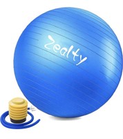 Yoga Ball with Pump (Blue)