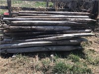 100 Wood Posts, Various sizes and thickness