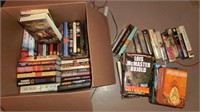 box mixed books Terry Brooks, Lois McMaster, etc.