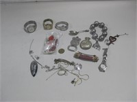 Assorted Watches & Costume Jewelry See Info