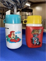LITTLE MERMAID & EMPIRE STRIKES BACK THERMOSES