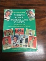 American League Baseball Card Classic Book
