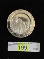 'Only God Conquers, Lest we Forget', 1 oz Round