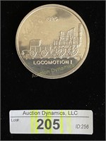 '1825 Locomotion I', 1oz Silver Round