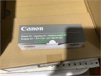 Canon staples