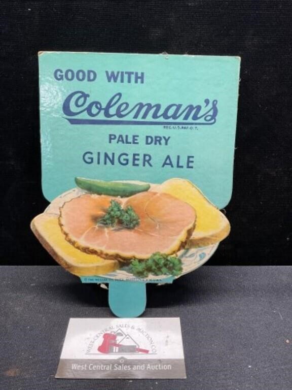 Vintage Coleman’s Advertiser