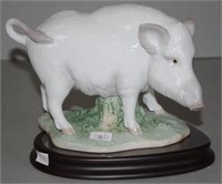 Lladro "Boar" Chinese Zodiac collection figurine