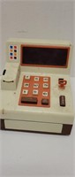 Vintage 1977 Durham industry toy cash register