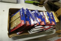 Lot of hinges - various finishes - 3 1/2"-4"