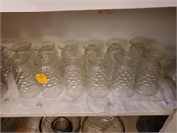 FOSTORIA WATER GLASSES - TOTAL OF 12