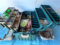 Large Plano Tackle Box with All Contents