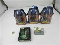 5 figurines Star Wars