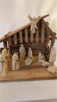 Vintage Nativity scene