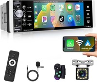 Single Din Car Stereo Wireless Apple CarPlay