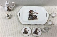 VINTAGE HUMMEL CHILDS TEA SERVICE