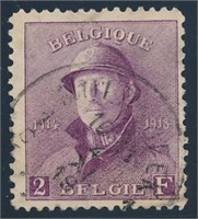 BELGIUM #135 USED FINE-VF