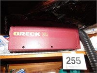 Oreck XL vacuum cleaner - attachments - Zip Vac