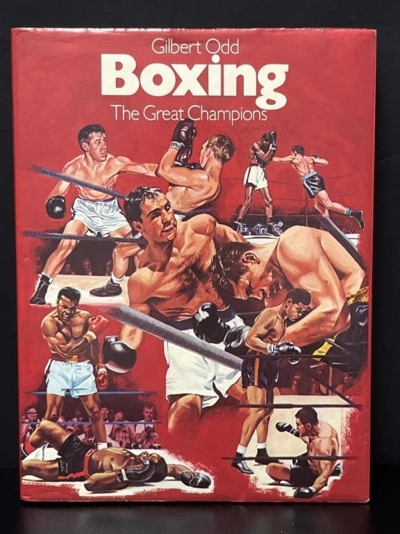 Gilbert Odd Boxing The Great Champions Book