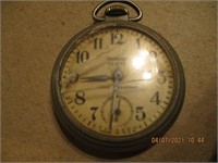 Westclox Scotty Pocket Watch w/ Broke Face Glass