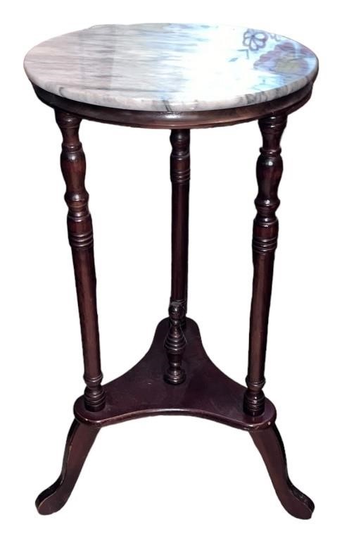 Beautiful Marble Top Plant Stand